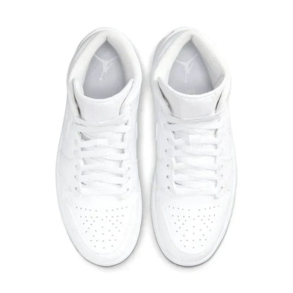 Air Jordan 1 Mid 'Triple White' (2022)